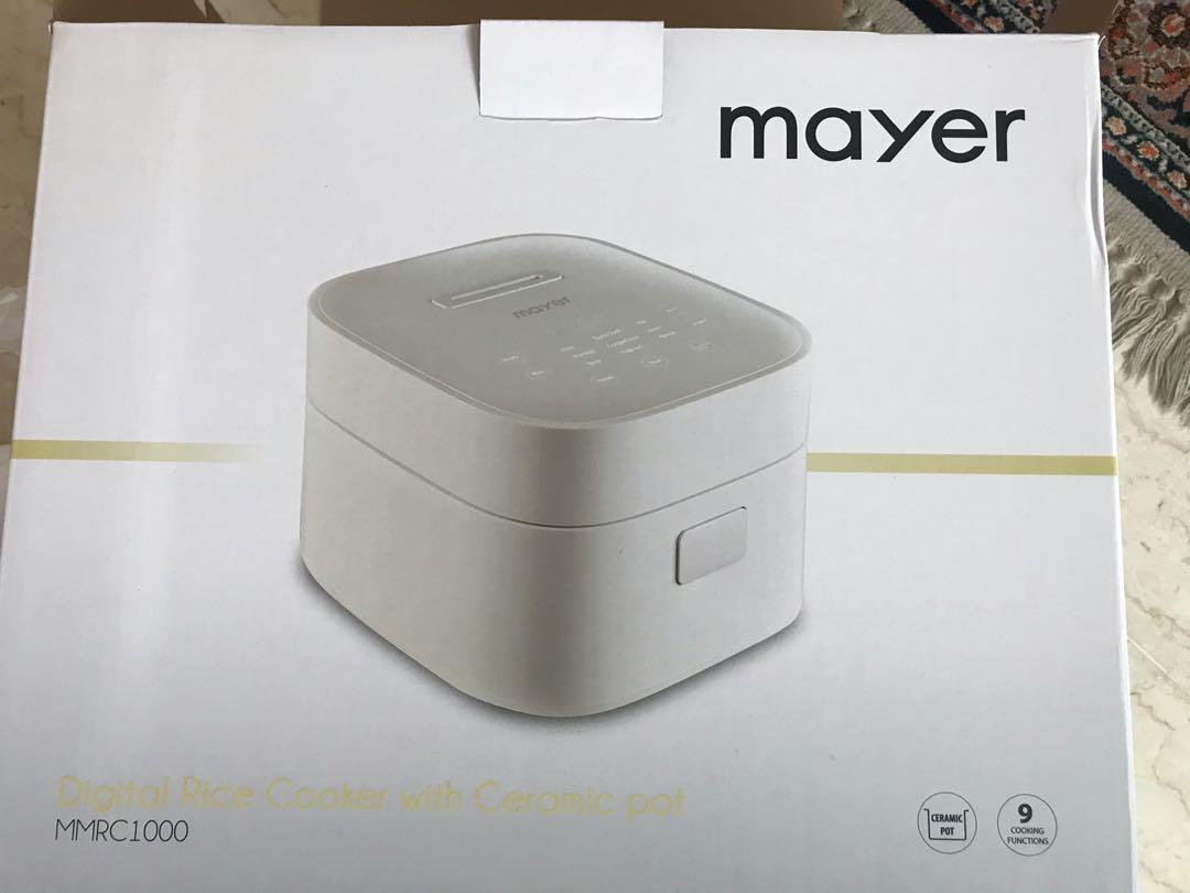 mayer rice cooker with ceramic pot
