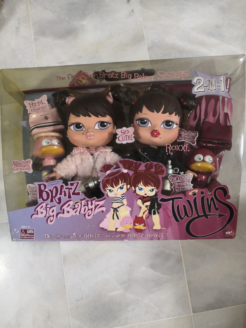 Bratz Babyz Twiins Twins Dolls Phoebe Roxxi 5 Inch Doll s Hobbies