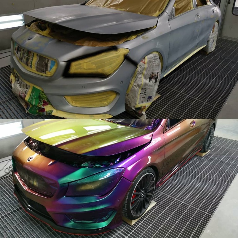 Car Respray Special Effect Finish Fast Turnover Exterior Respray, Car