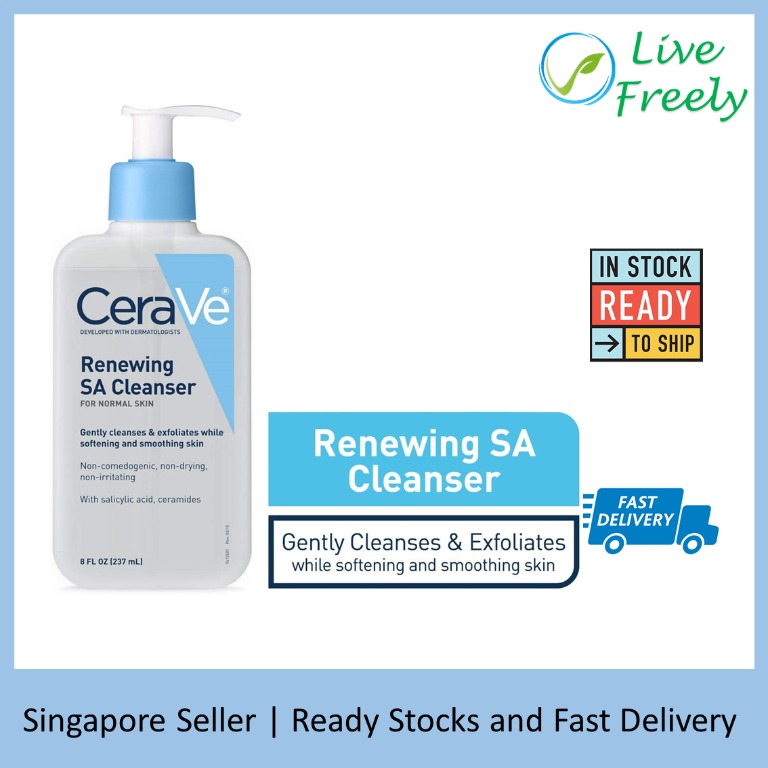 cerave renewing sa cleanser 16 oz