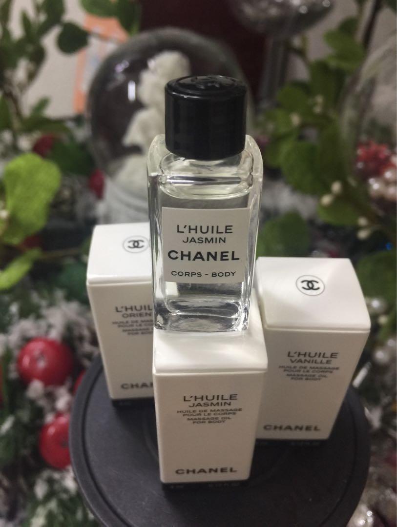 Chanel L039Huile Vanille Massage Oil For Body 84 Oz NEW OPEN BOX  eBay