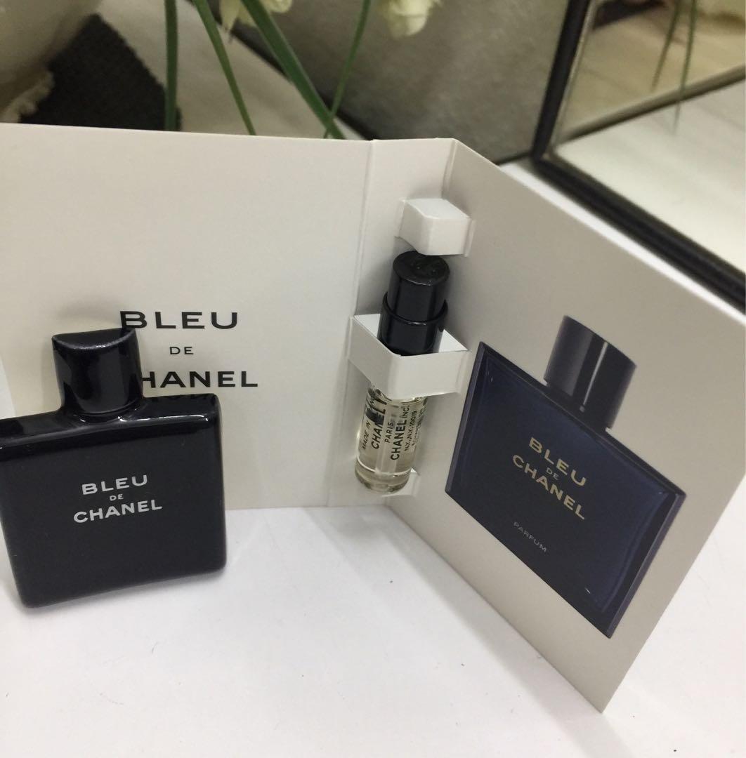 Chanel De Bleu Diffuser And Vial, Beauty & Personal Care, Fragrance &  Deodorants on Carousell