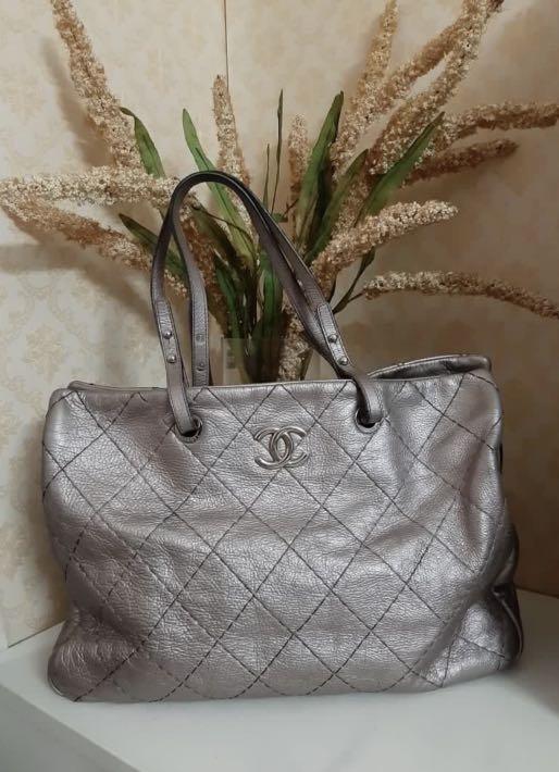 Chanel on the road tote bag, Luxury, Bags & Wallets on Carousell
