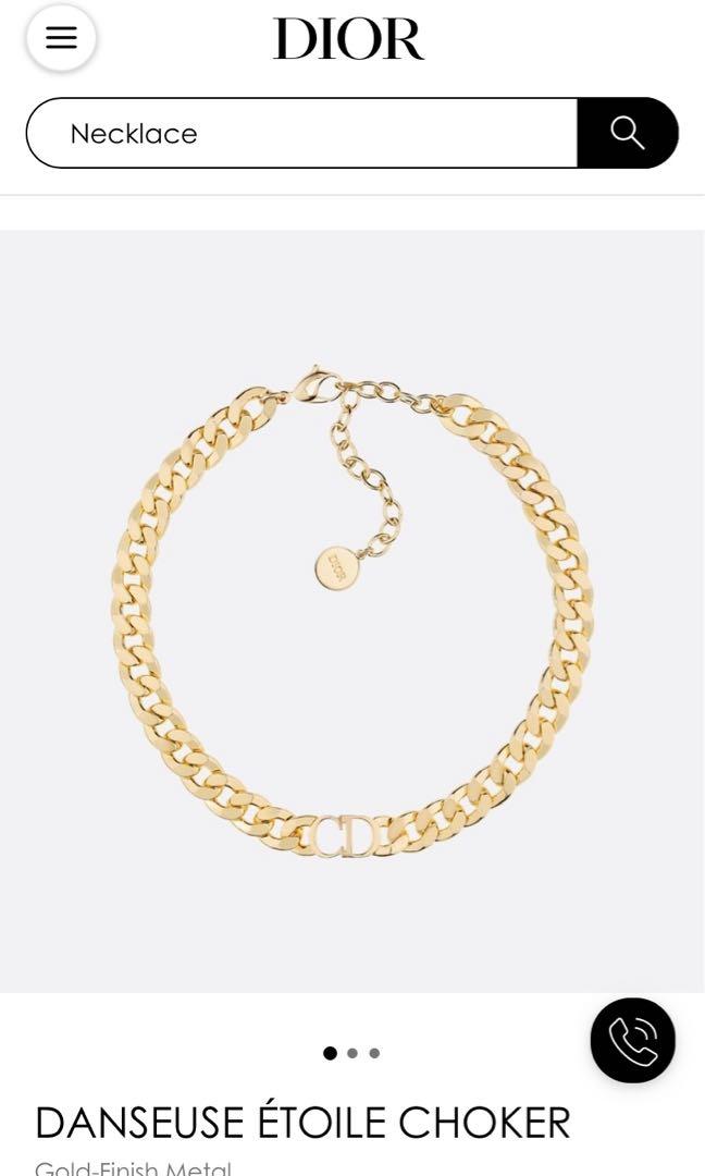 Christian Dior Choker, Women's Fashion 