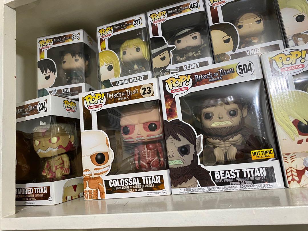 Attack on titan funko pop collection Clearance