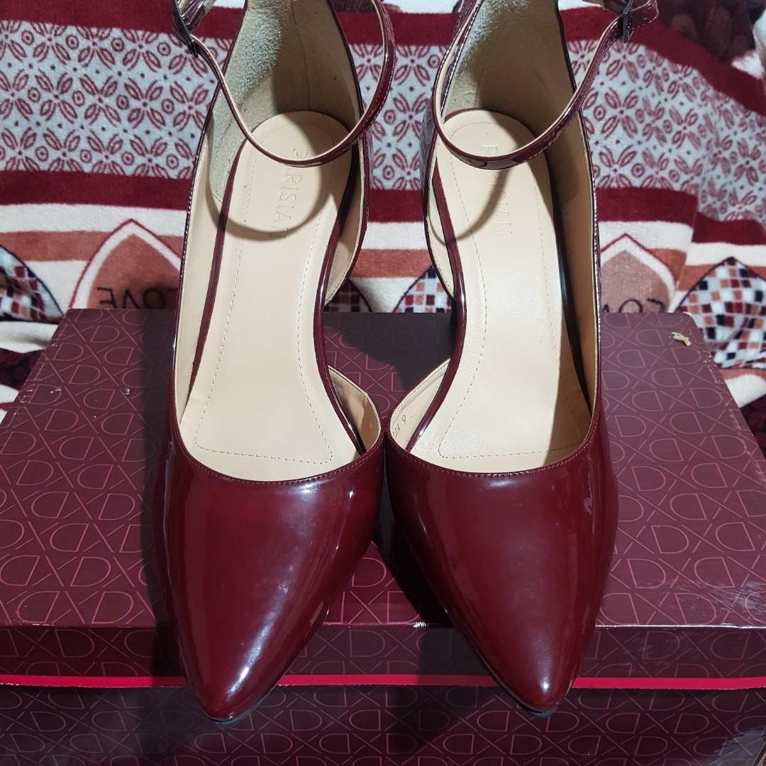 Dark red stiletto heels new arrivals