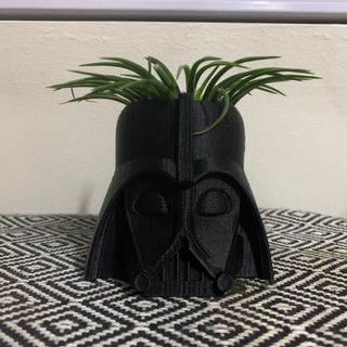 darth vader plant pot