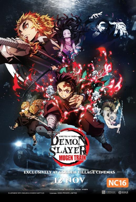 Demon Slayer Movie Ticket, Tickets & Vouchers, Event Tickets on Carousell