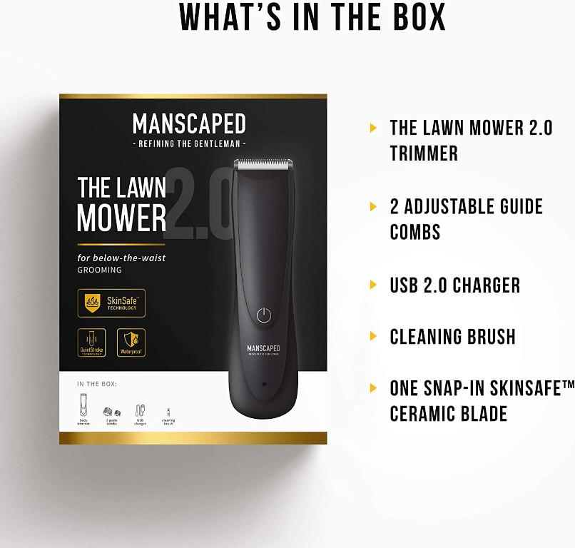 manscaped lawn mower 2.0 usb charger