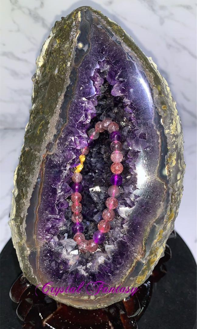 清貨 烏拉圭esp紫晶洞 錢袋子 其他 其他 Carousell