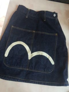 Evisu 牛仔迷你裙 半截裙62976716868610113