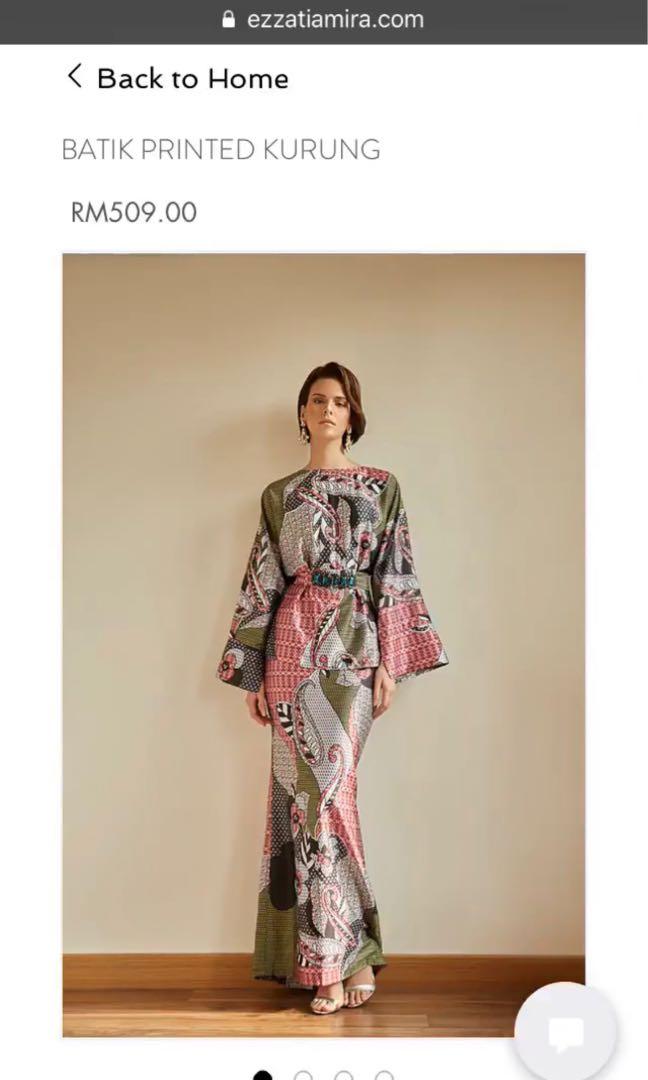 Ezzati Amira Batik Printed Kurung 2018