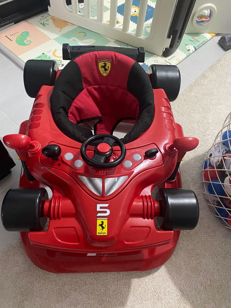 ferrari baby walker