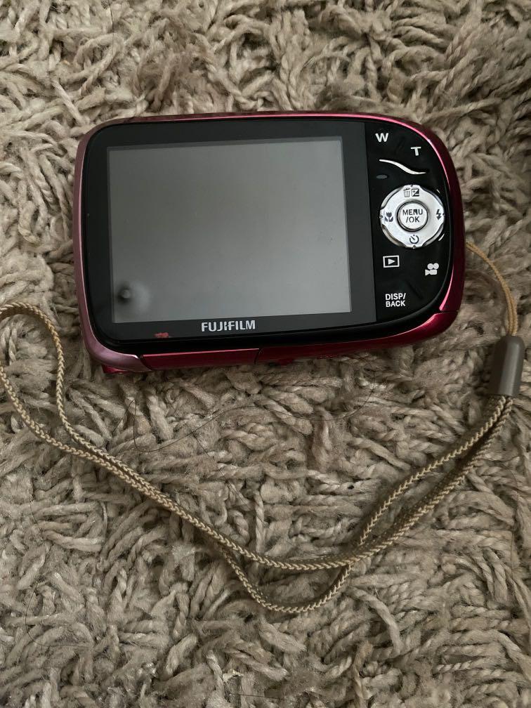 Fujifilm pink digital camera (Category: Voice Recorders) located in Manila. Submitted by foxydivas (Listing ID 1047904520, Image 3). Description: Water, shock, dust, freeze proof Pink Barely used.