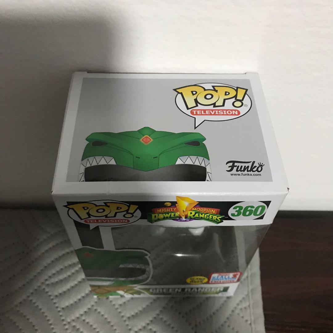 green ranger glow in the dark pop