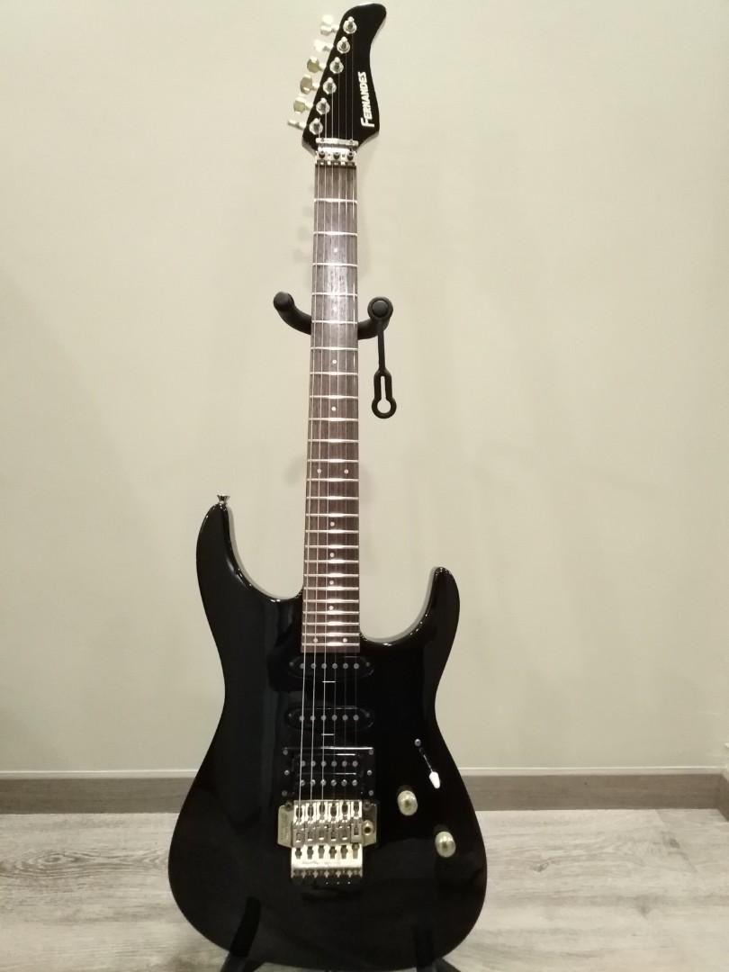 Guitar Fernandes FR65 Japan, Hobbies & Toys, Music & Media