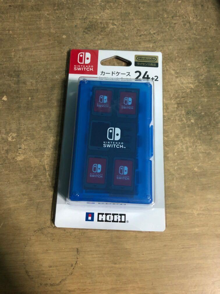 hori 24 card case for nintendo switch game