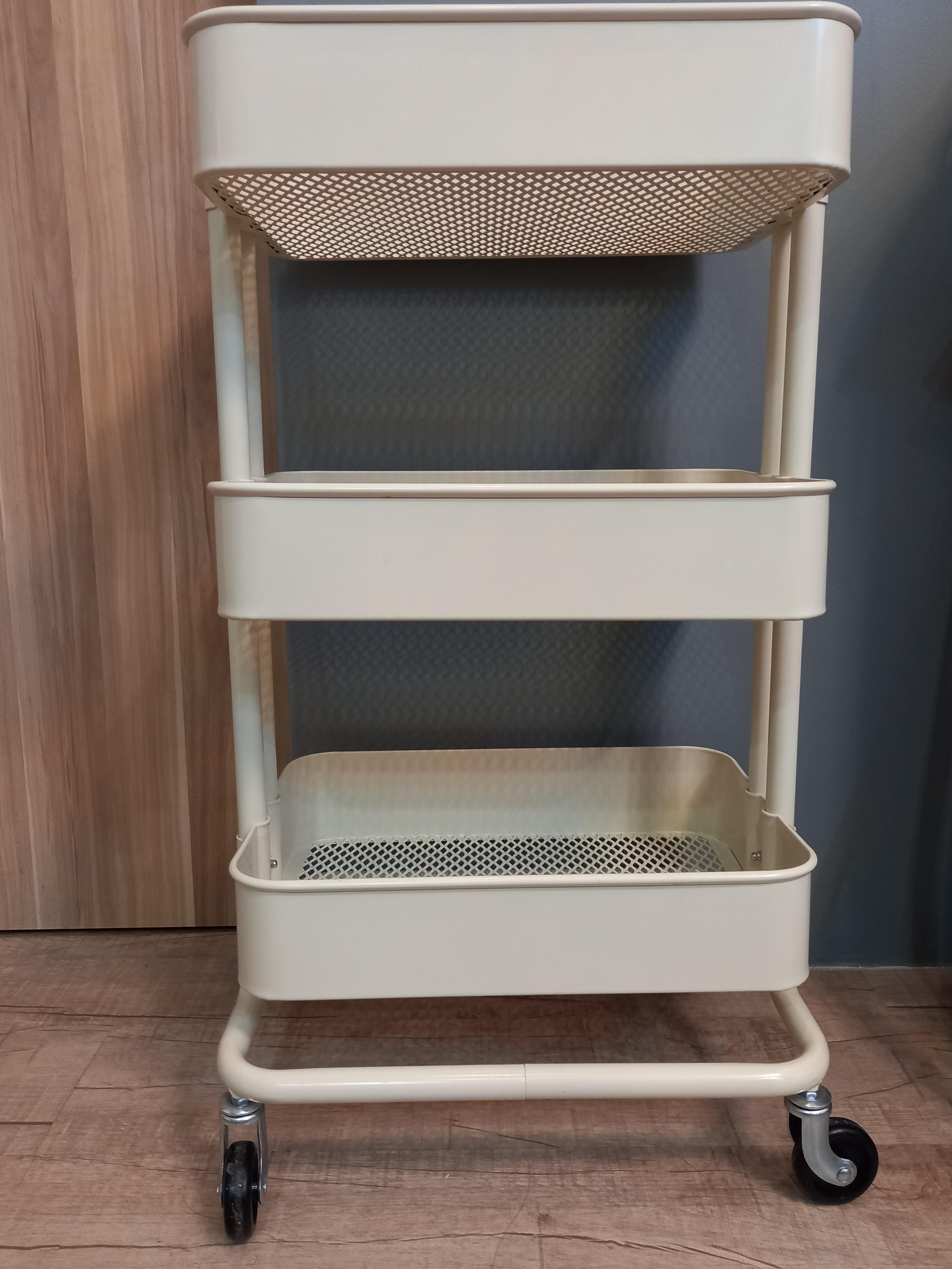 Authentic Ikea Trolley/Rack with Wheels (RASKOG), Furniture & Home