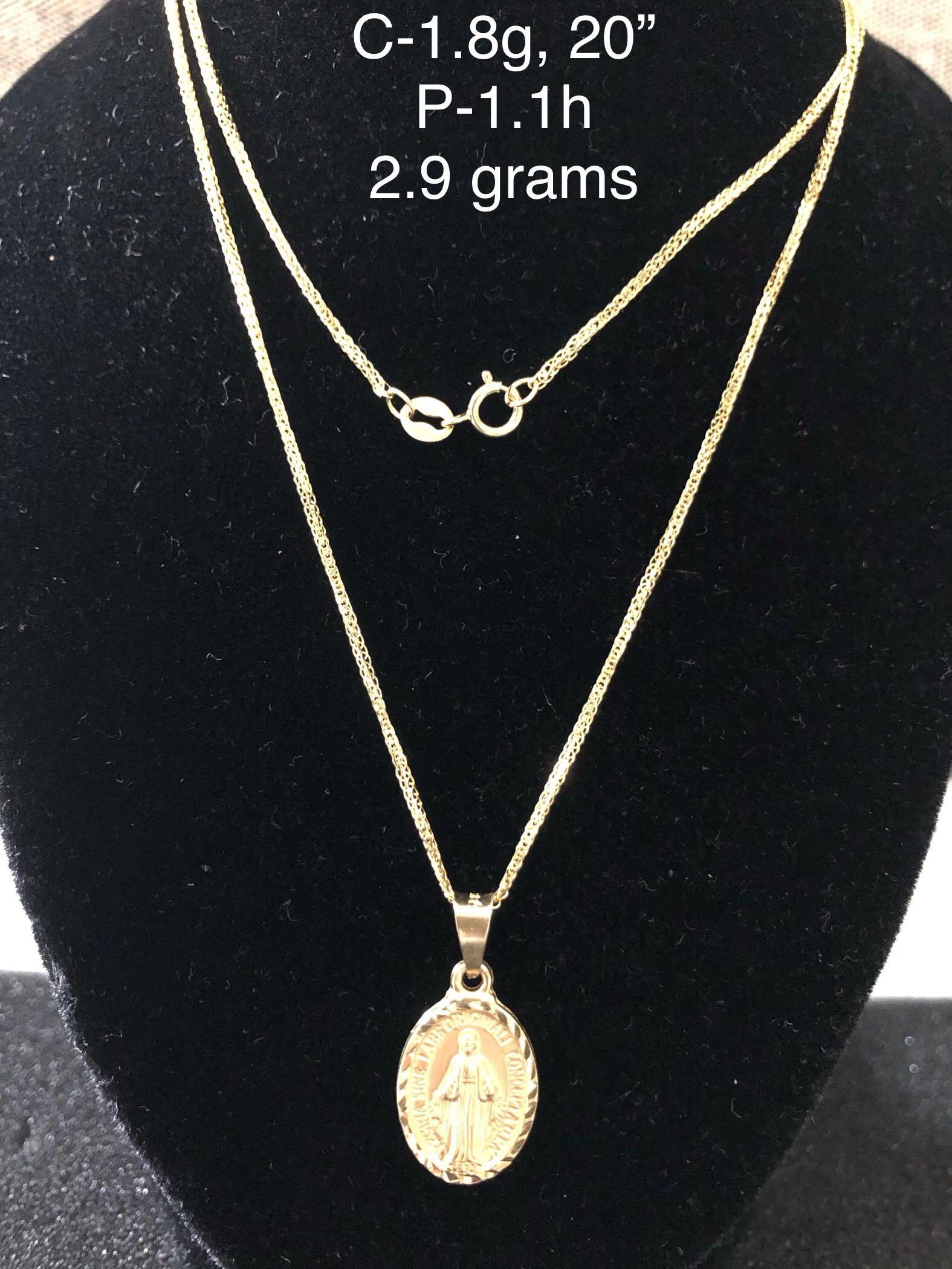 Immaculate on sale conception necklace