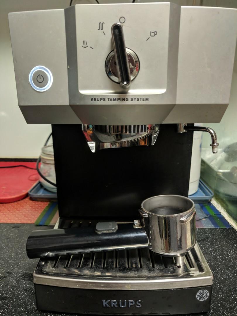 Krups XP5620 espresso machine TV Home Appliances Kitchen Appliances Coffee Machines Makers on Carousell