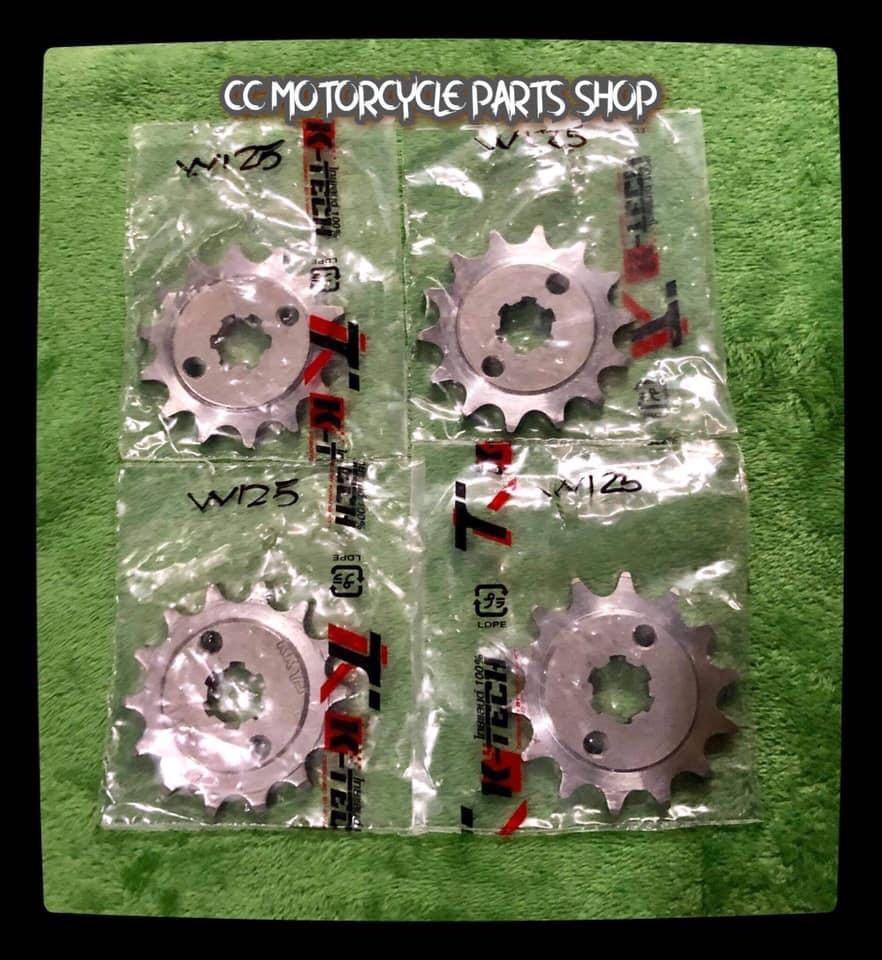 K Tech Engine Sprocket 14t Raider W125 Motorbikes Motorbike Parts Accessories Other Motorcycles Parts And Accessories On Carousell