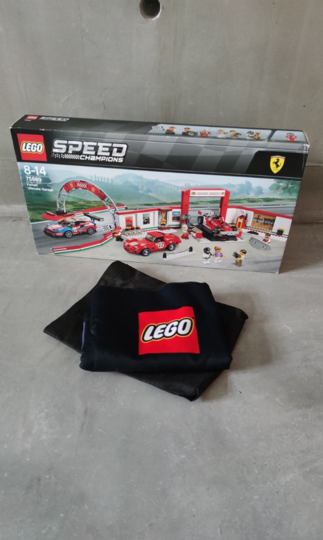 Lego ferrari 2025 ultimate garage instructions