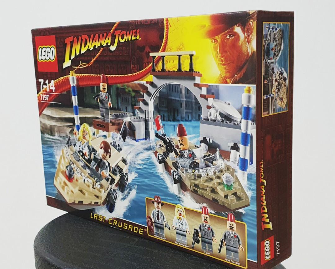 Lego indiana jones deals venice canal chase 7197