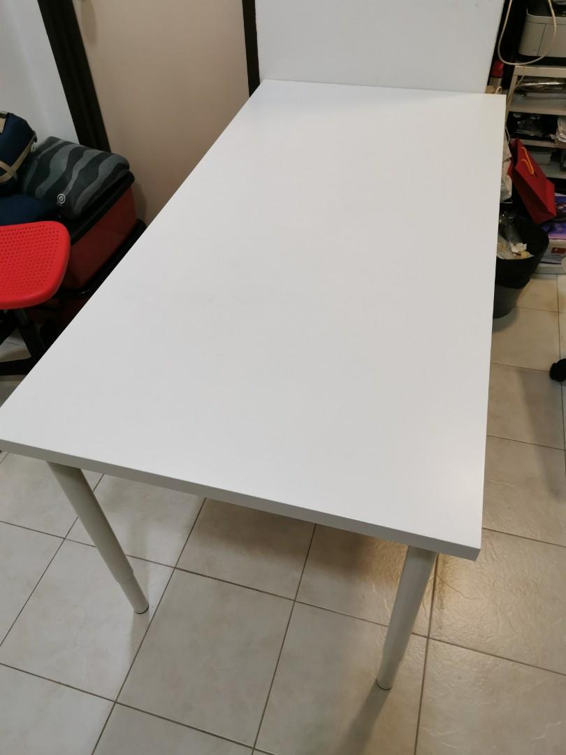 Linnmon Olov IKEA table 150 x 75cm Furniture Home Living