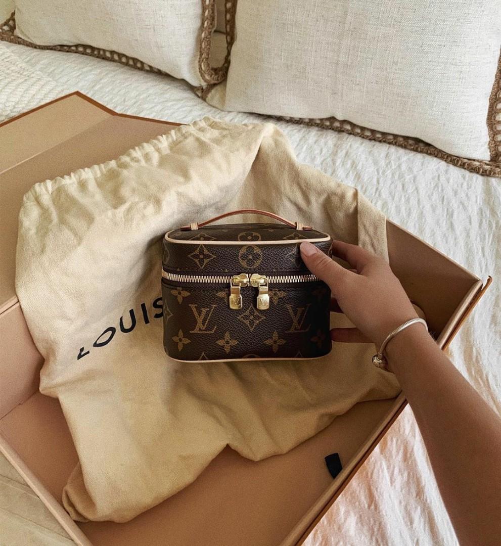 Louis Vuitton LV Nice BB Bag with Strap, Women's Fashion, Bags & Wallets,  Cross-body Bags on Carousell