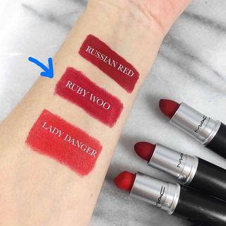 Affordable Mac Lipstick Ruby Woo For Sale Makeup Carousell Singapore