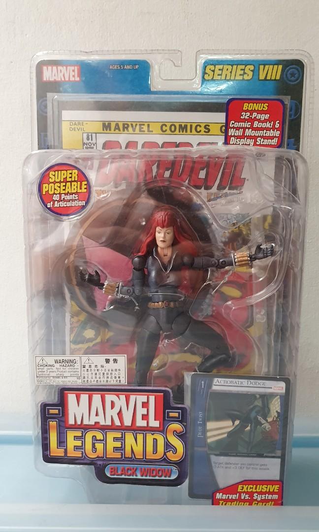 marvel legends black widow (Category: Figurines & Statues) located in Quezon City. Submitted by dmnhobbies (Listing ID 1047983915, Image 1). Description: mint box.