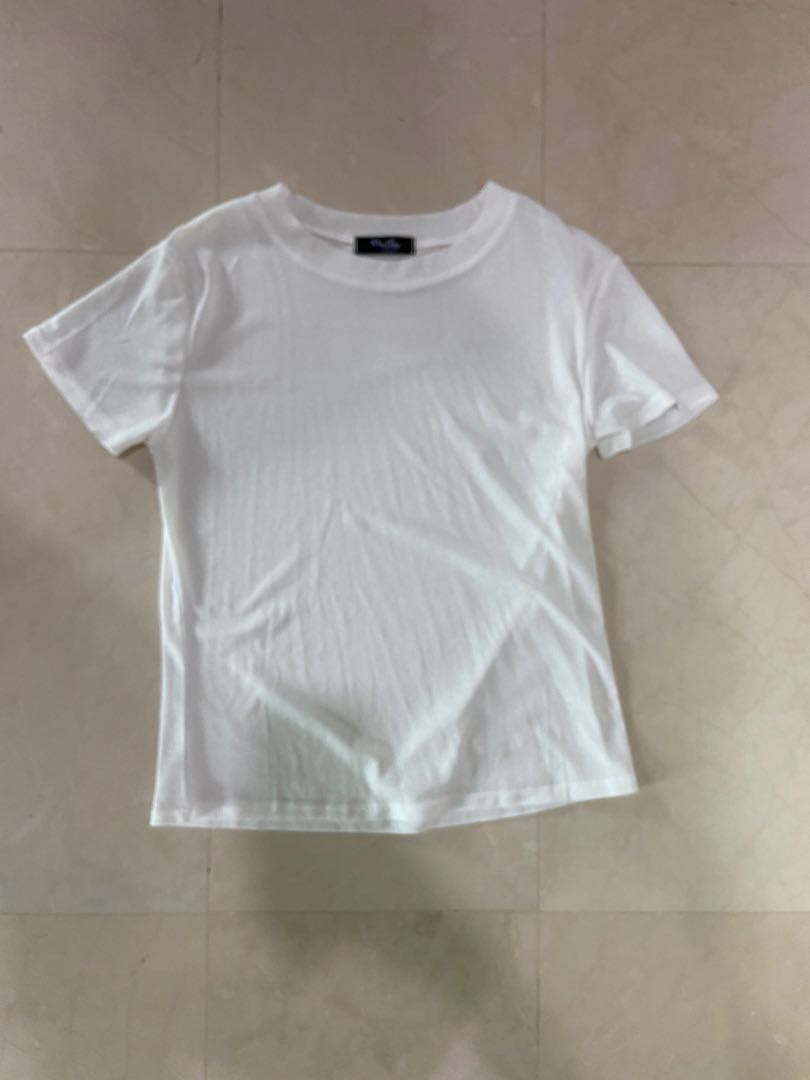translucent white shirt