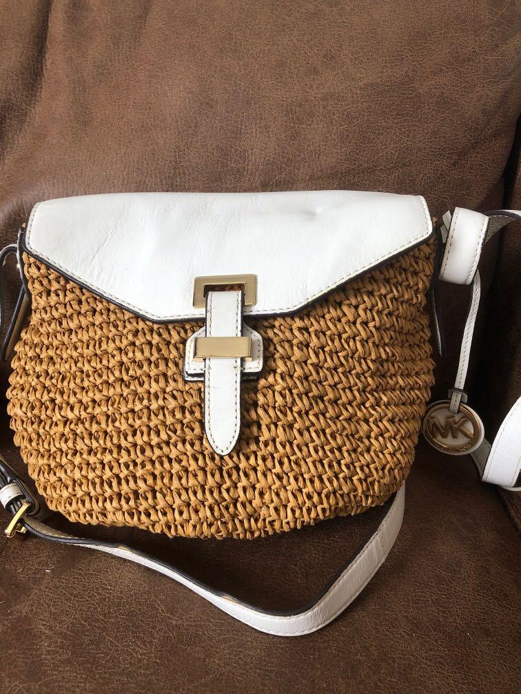Michael kors rattan bag online