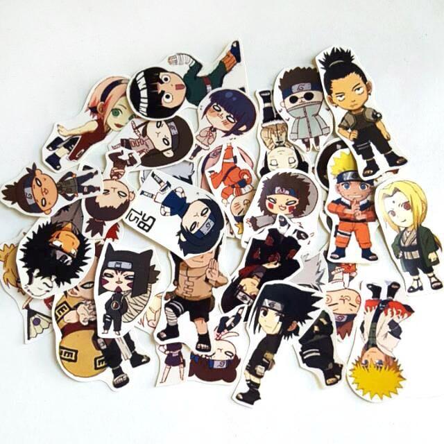 naruto anime stickers hobbies toys stationery craft art prints on carousell