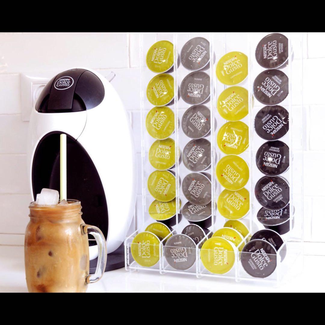 Nescafe Dolce Gusto Coffee Pod Capsule Transparent Holder, TV & Home