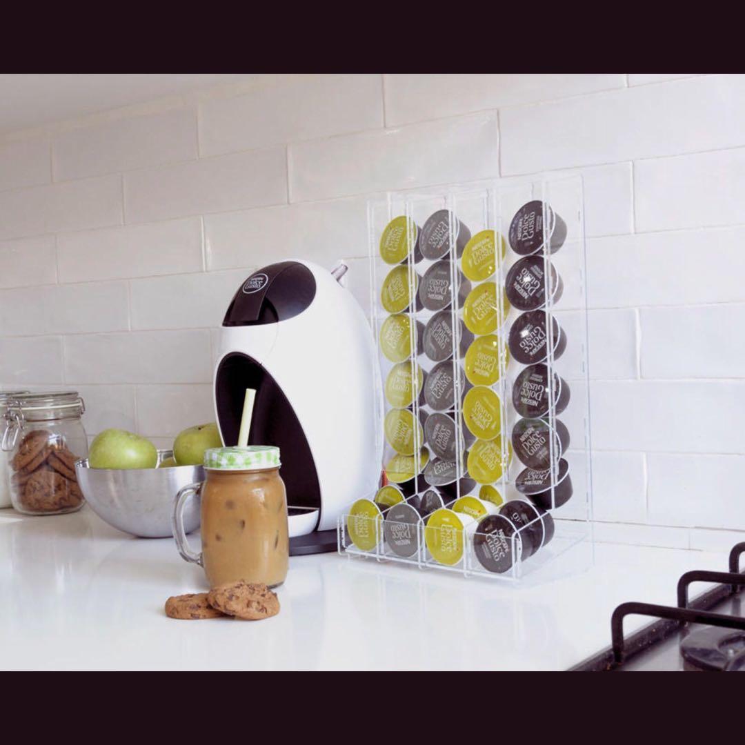 Nescafe Dolce Gusto Coffee Pod Capsule Transparent Holder, TV & Home
