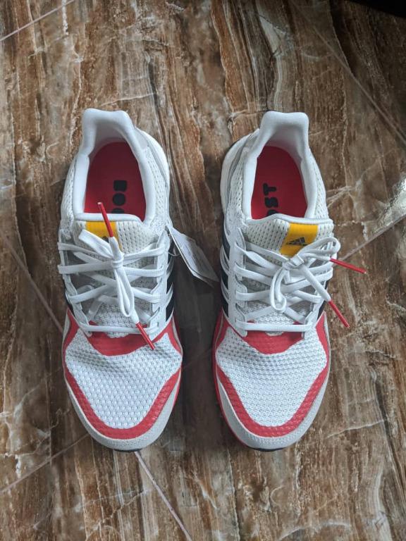 Ultra boost grey red online