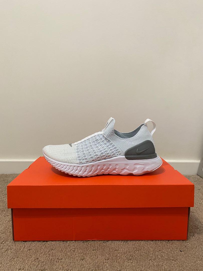 nike react phantom run flyknit 2 pure platinum