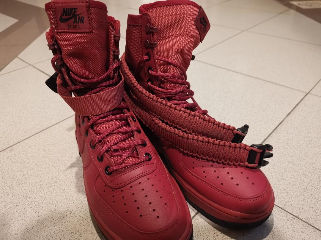 Nike air on sale force sf red