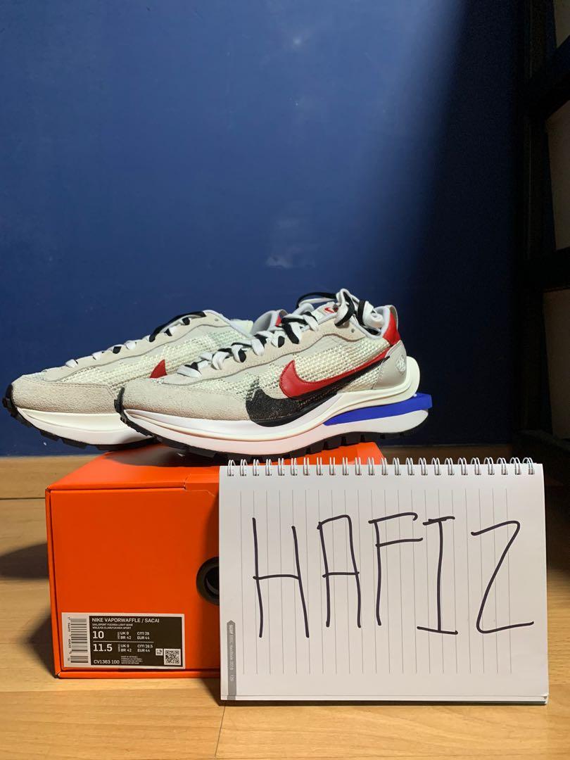 nike x sacai vaporwaffle royal fuchsia