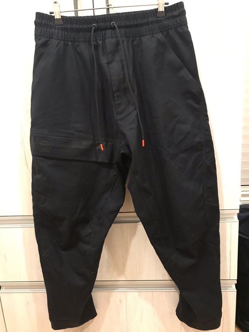 稀少）Nikelab ACG 17aw woven pants 918905-010 S號, 他的時尚, 褲子