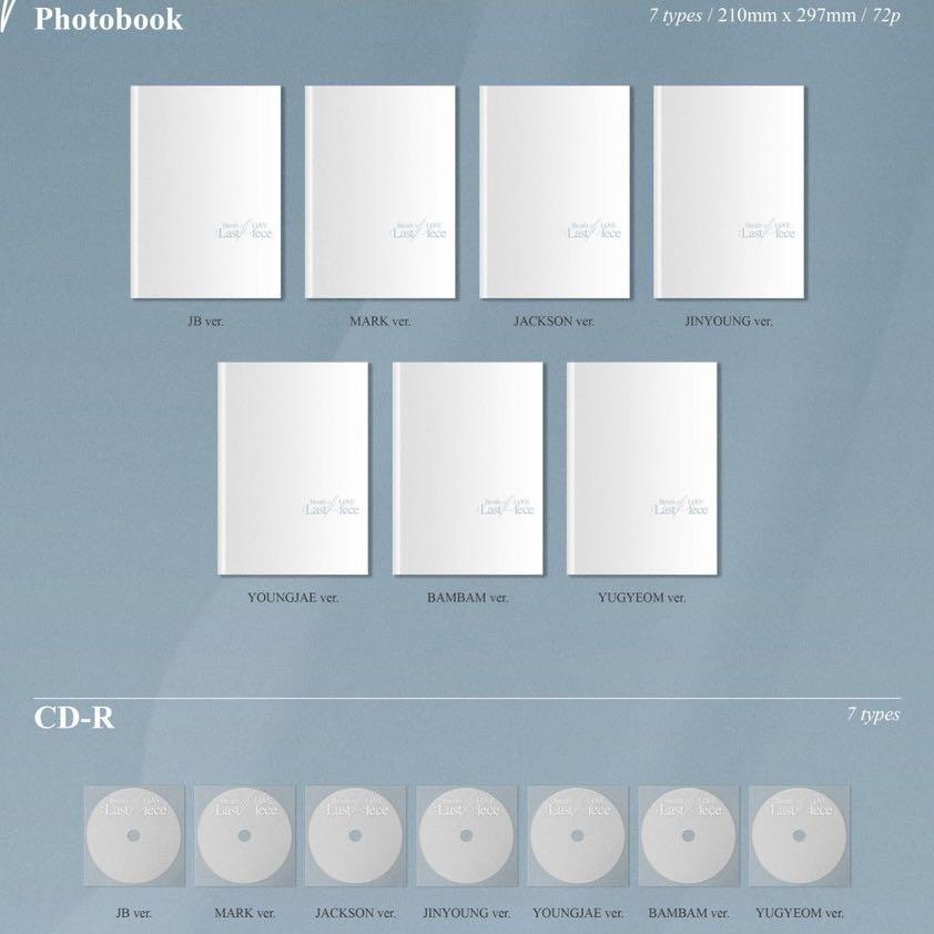 No Photo Card Got7 Breath Of Love Last Piece K Wave On Carousell