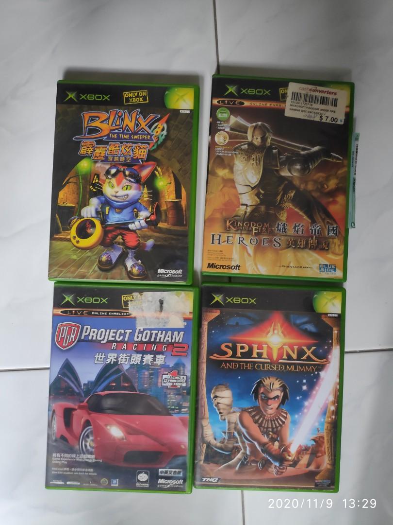 Original Xbox Games Gen 1 Video Gaming Video Games Xbox on