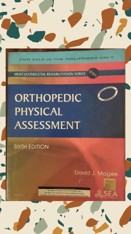 Orthopedic Physical Assessment Hobbies Toys Books Magazines Textbooks On Carousell