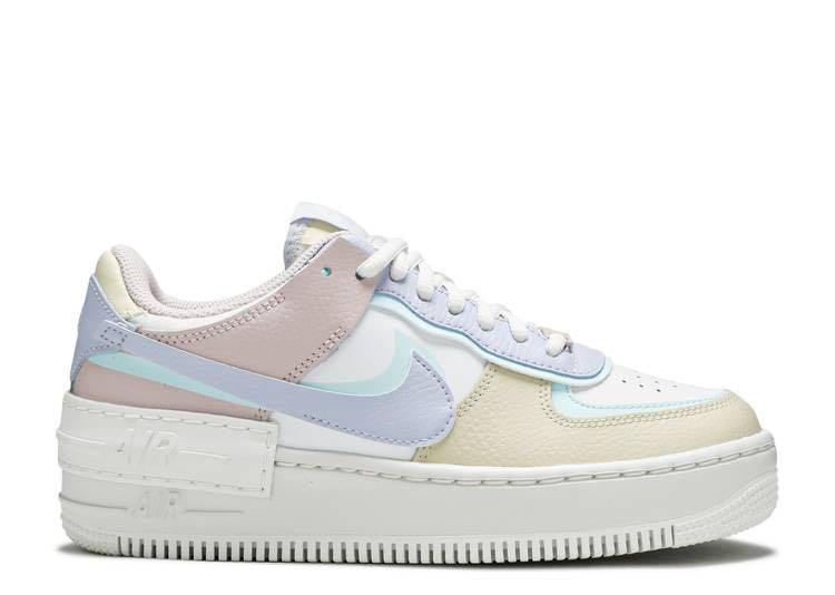 pastel colour block nike air force 1 Women s Fashion Footwear Sneakers on Carousell