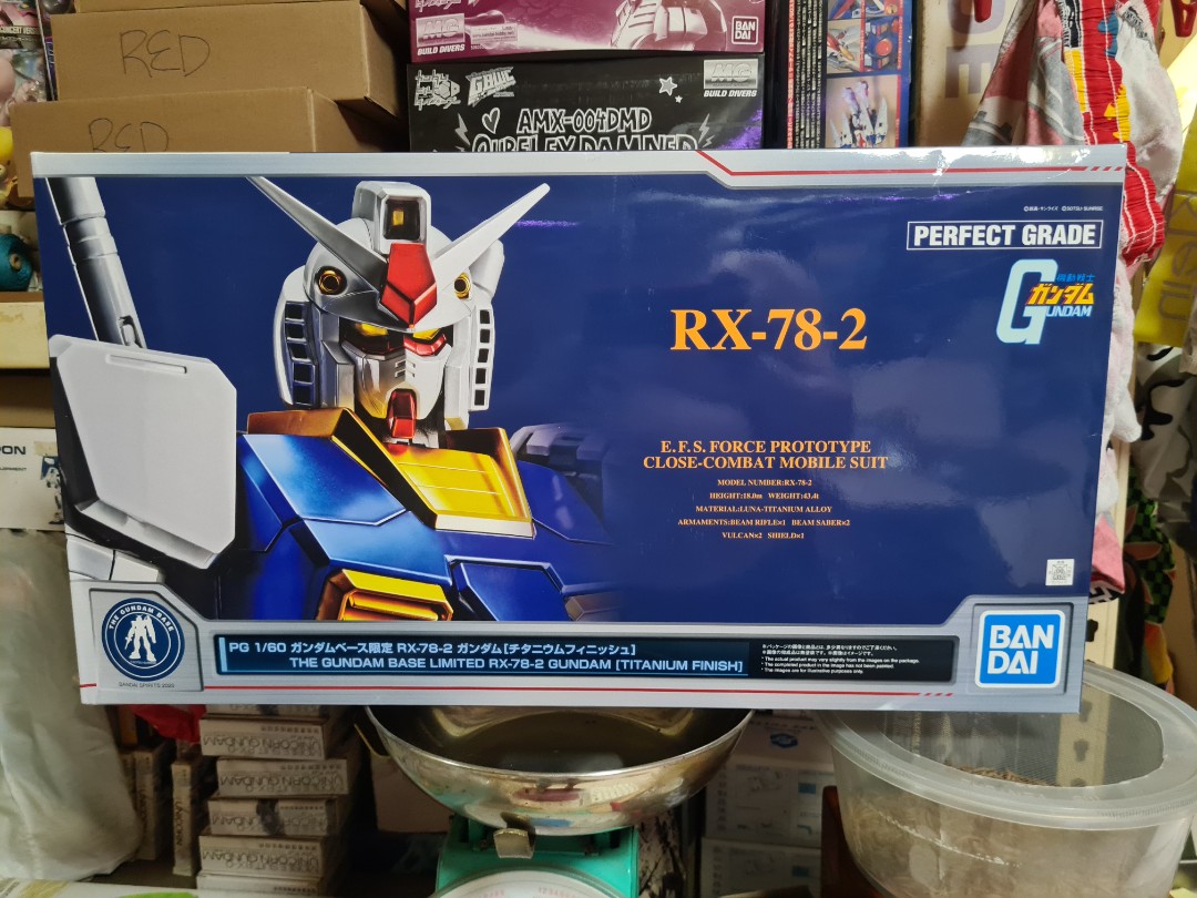 Pg Rx78 2 Titanium Finish Hobbies Toys Toys Games On Carousell