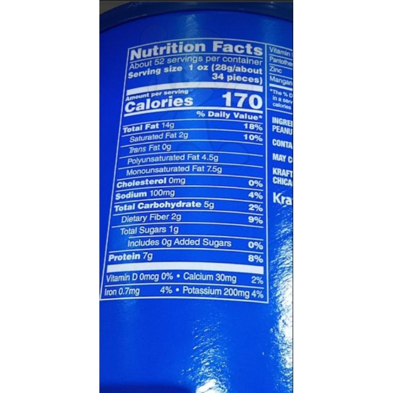 Planters Extra Large Virginia Peanuts 1 47 Kg Food Drinks Local Eats Snacks Desserts On Carousell