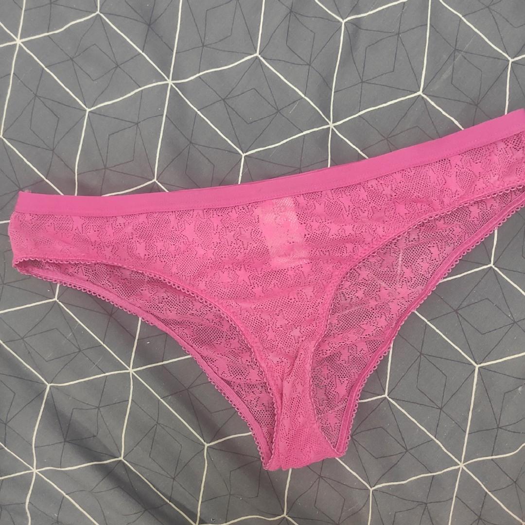 Preloved Pink Net Panty, Women's Fashion, New Undergarments & Loungewear on  Carousell