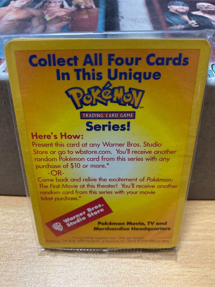 most valuable pokemon v cards Pikachu 1999 The First Movie Black Star Promo PSA 9 Pokemon Card –  Thompsons Coins main image 1