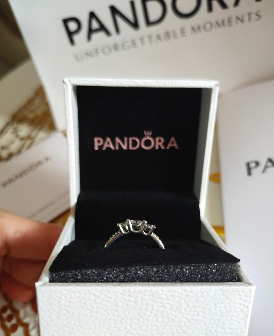 Ready sale pandora ring sz 50, Fesyen 
